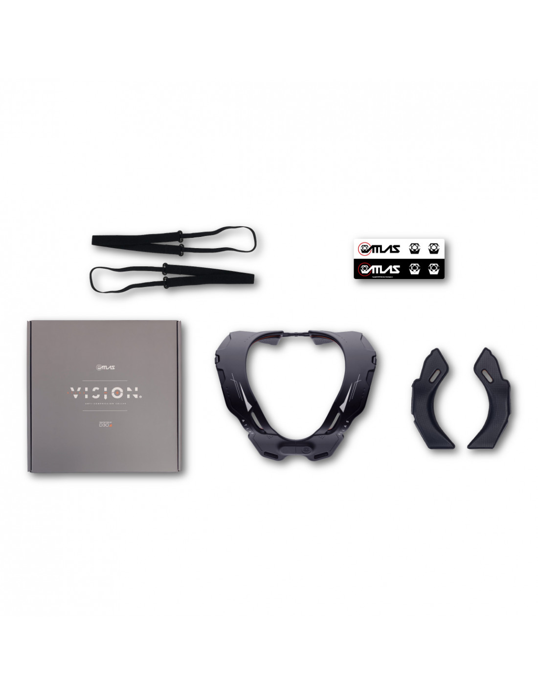 COLLARIN ATLAS VISION NEGRO/NEGRO COLLARIN ATLAS VISION NEGRO/NEGRO