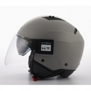 01-img-blauer-casco-de-moto-bet-monocolor-gris-mate 2
