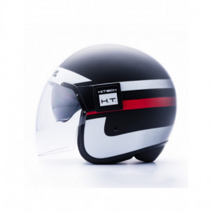 01-img-blauer-casco-de-moto-pod-stripes-negro-blanco-rojo-mate 2