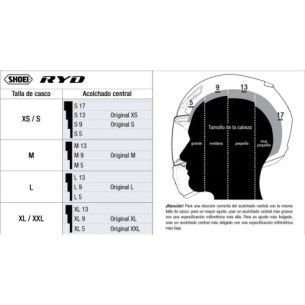 01-img-shoei-casco-moto-ryd-recambio-acolchado-central-60kcen 2