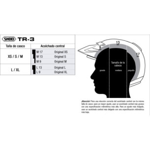 01-img-shoei-casco-moto-tr3-recambio-acolchado-completo-casco-shoei-tr3-12000-r-15 2