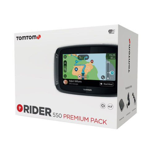 NAVEGADOR TOMTOM RIDER 550 WORLD...