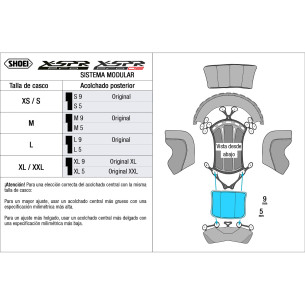 RECAMBIO SHOEI ACOLCHADO... 2