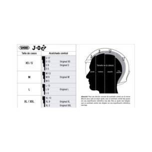 01-img-shoei-casco-moto-jo2-recambio-acolchado-central-60jo2cen 2