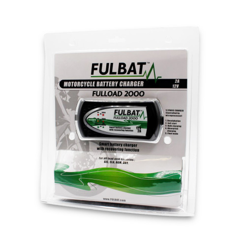 CARGADOR BATERÍA FULBAT FULLLOAD 2000...